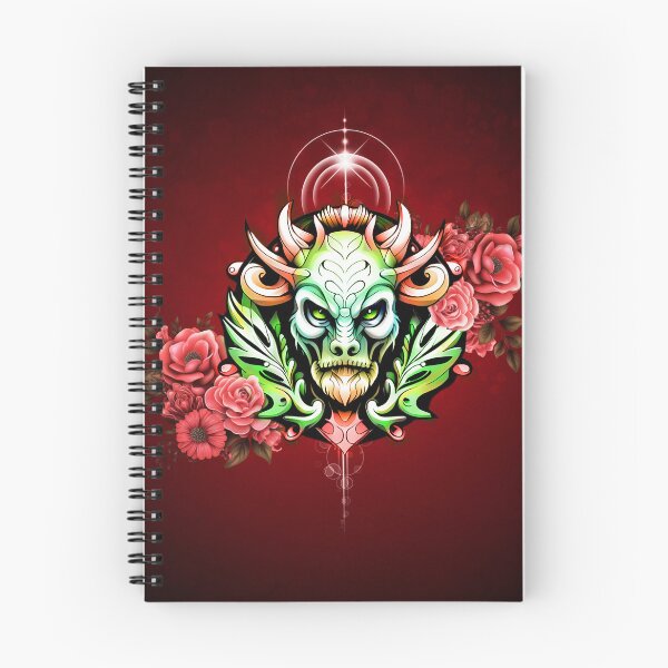 Item preview, Mysterious colorful creature with flowers designed and sold by nicky2342.