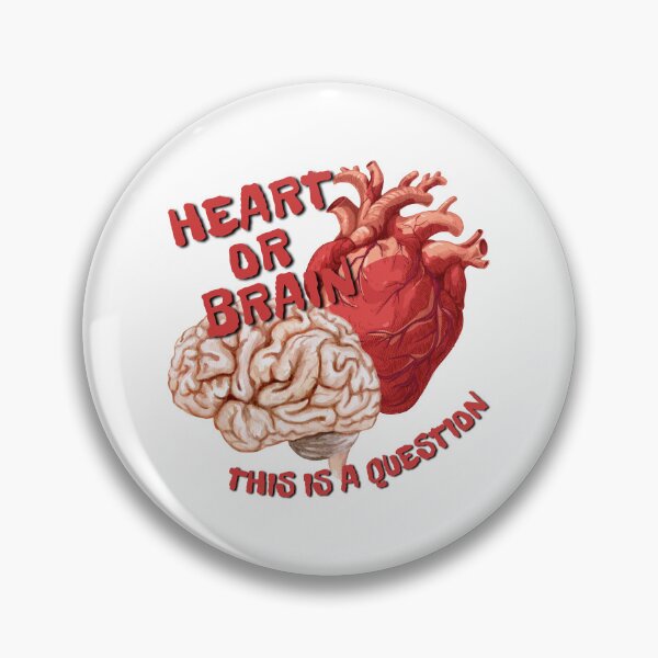 Item preview, Heart or brain designed and sold by MJGstudio.
