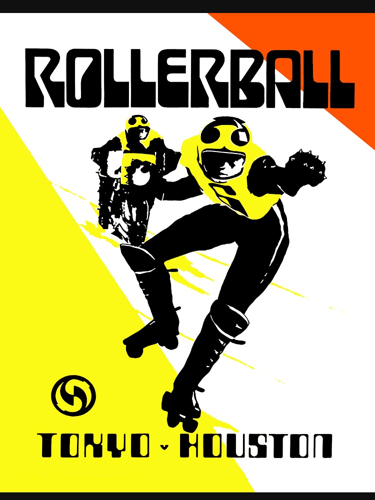 "ROLLERBALL TOKYO HOUSTON" Tshirt by seriZed Redbubble