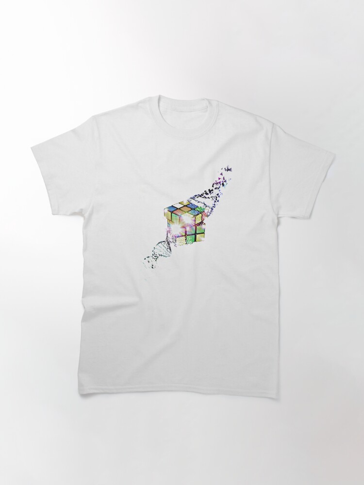 Rubik Cube Shattered DNA Strang Super Design T-Shirt