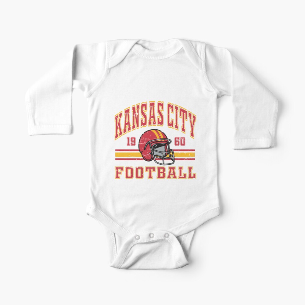 NFL Baby Boys Kansas City Chiefs Jersey Bodysuit - 18mo