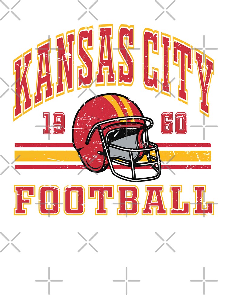 Kansas City Chiefs 60 years of Chiefs Vintage Nfl Football T-shirt