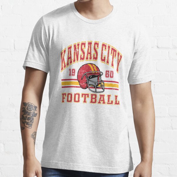 Kansas City Chiefs Artwork: Men's Retro Heather T-Shirt