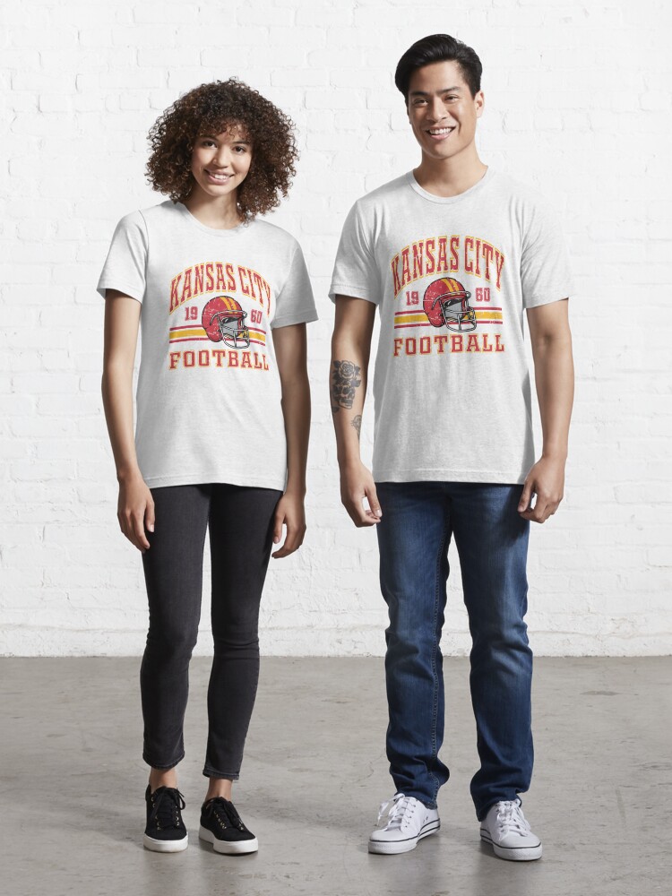 Kansas City Chiefs 60 years of Chiefs Vintage Nfl Football T-shirt