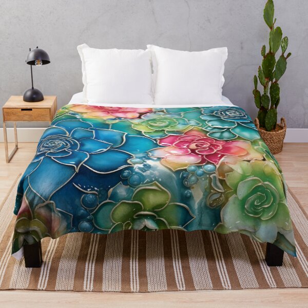 Item preview, Stunning alcohol ink flowers designed and sold by dcrc.