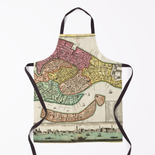 Item preview, 1729 map of Venice designed and sold by Francespoppy.