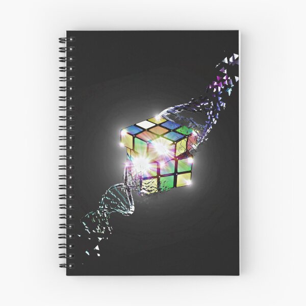 Item preview, Rubik Cube Shattered DNA Strand Awesome Design T-shirt designed and sold by InitialEnvy.