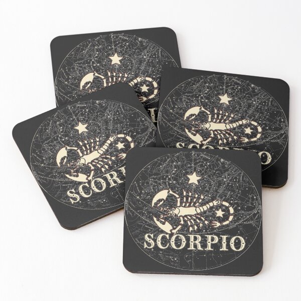 Item preview, Scorpio zodiac sign Constellation Classical design designed and sold by MINDTHECHERRY.