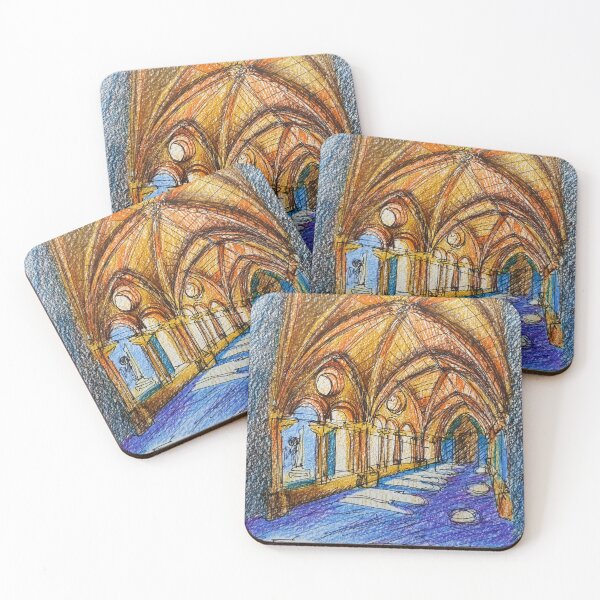 Item preview, Claustro Sé do Porto. Portugal. Cloister. Cathedral designed and sold by Tereza Pilar  Art.