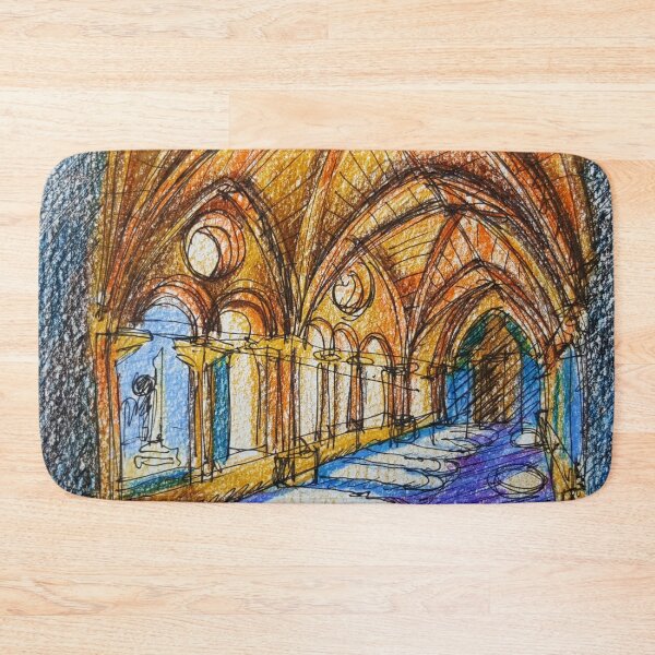 Item preview, Claustro Sé do Porto. Portugal. Cloister. Cathedral designed and sold by Tereza Pilar  Art.