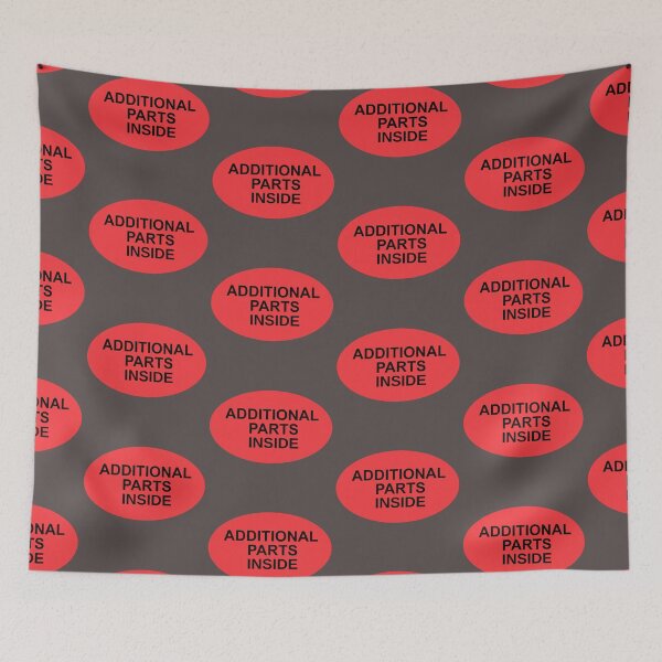 Item preview, ADDITIONAL PARTS INSIDE sign designed and sold by lobodelnoir.