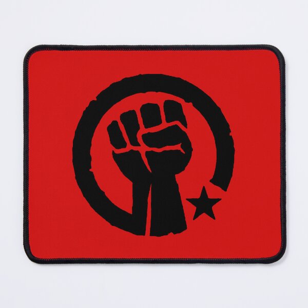 Item preview, Black Socialist Fist designed and sold by Thelittlelord.