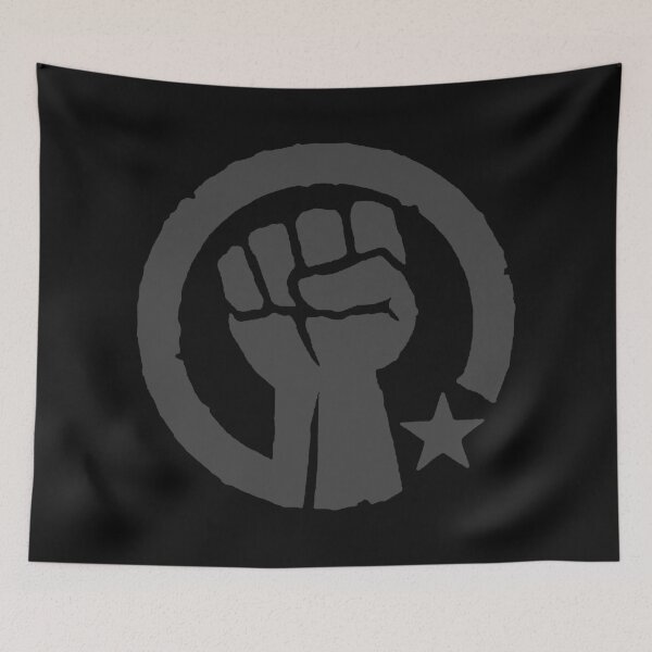 Item preview, Subtle Gray Raised Fist - Resist designed and sold by Thelittlelord.