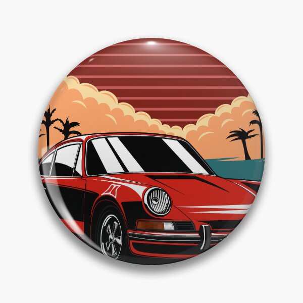 Item preview, Red vintage car designed and sold by dipoernomo.