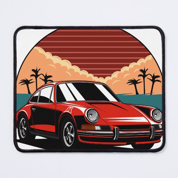Item preview, Red vintage car designed and sold by dipoernomo.