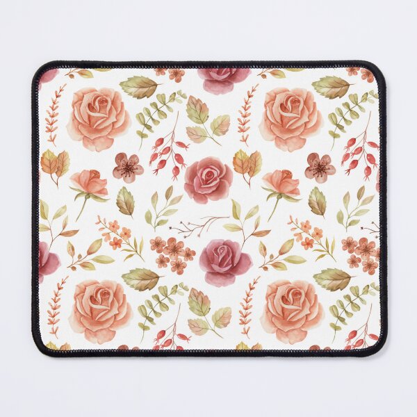Item preview, Pink Autumn Watercolor Seamless Pattern Background designed and sold by JAG2B.