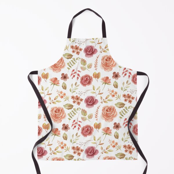Aperçu de l'œuvre Rose Autumn Watercolor Seamless Pattern Background créée et vendue par JAG2B.