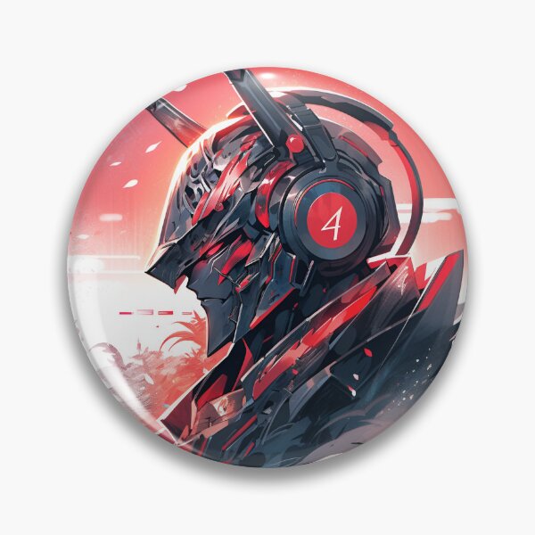 Item preview, Mecha Samurai Warrior - Ai art designed and sold by nexusstore.