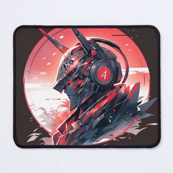Item preview, Mecha Samurai Warrior - Ai art designed and sold by nexusstore.