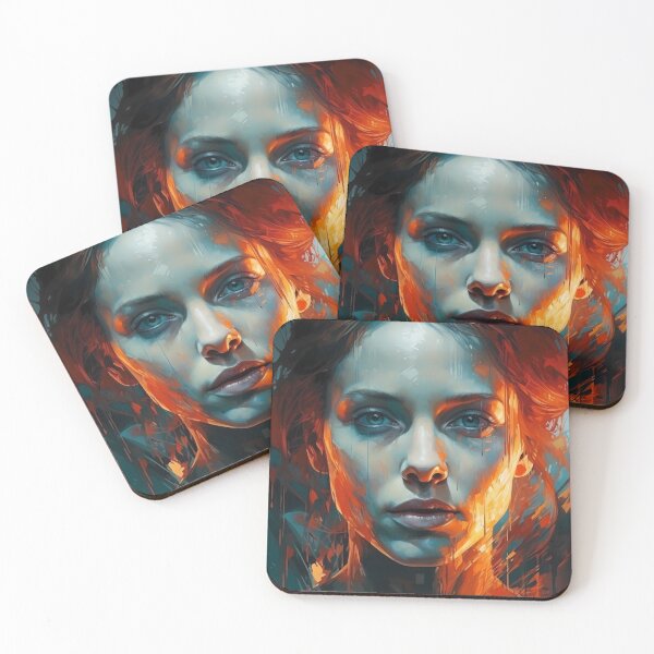 Item preview, "Rebel's Gaze: Cinematic Portrait" designed and sold by ChamounVisual.