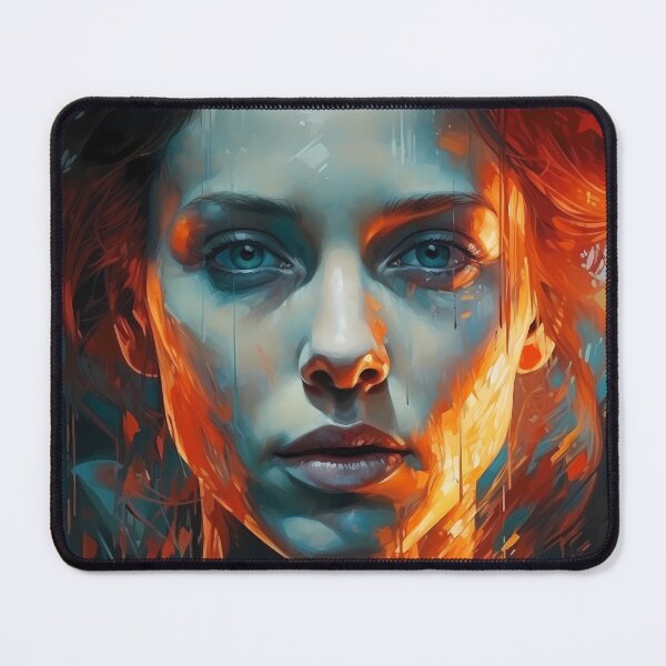 Item preview, "Rebel's Gaze: Cinematic Portrait" designed and sold by ChamounVisual.