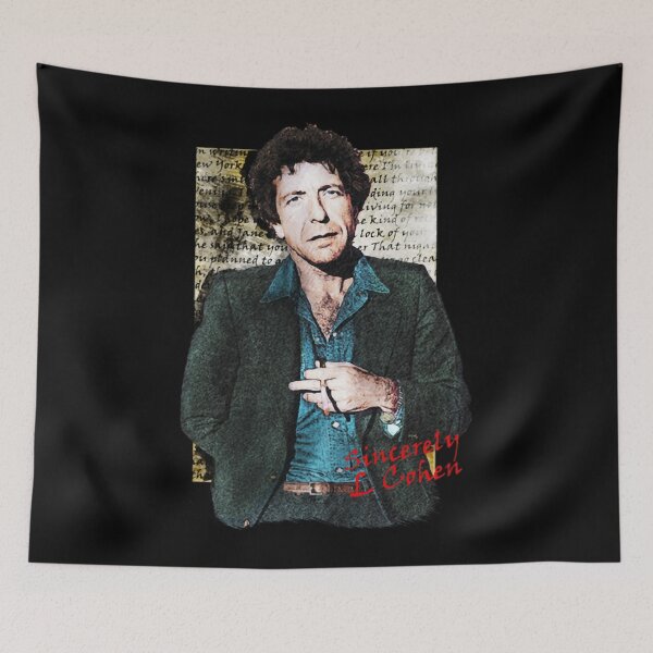 Item preview, Leonard Cohen Famous Blue Raincoat designed and sold by KarsenJoeyArtS.