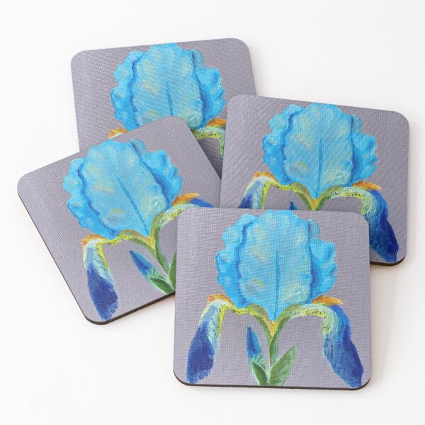 Item preview, Painted Iris flower designed and sold by Enrika.
