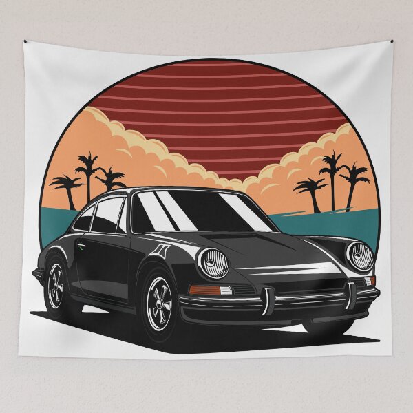 Item preview, Black vintage car designed and sold by dipoernomo.