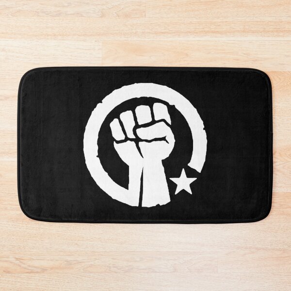 Item preview, White on Black  Raised Fist - Resist designed and sold by Thelittlelord.