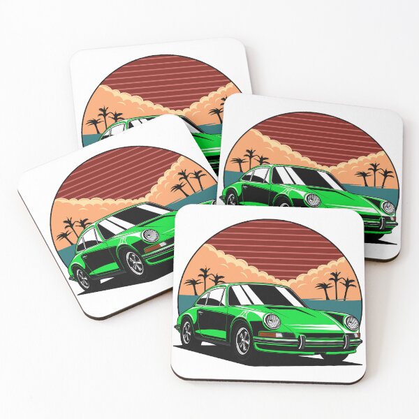 Item preview, Green vintage car designed and sold by dipoernomo.