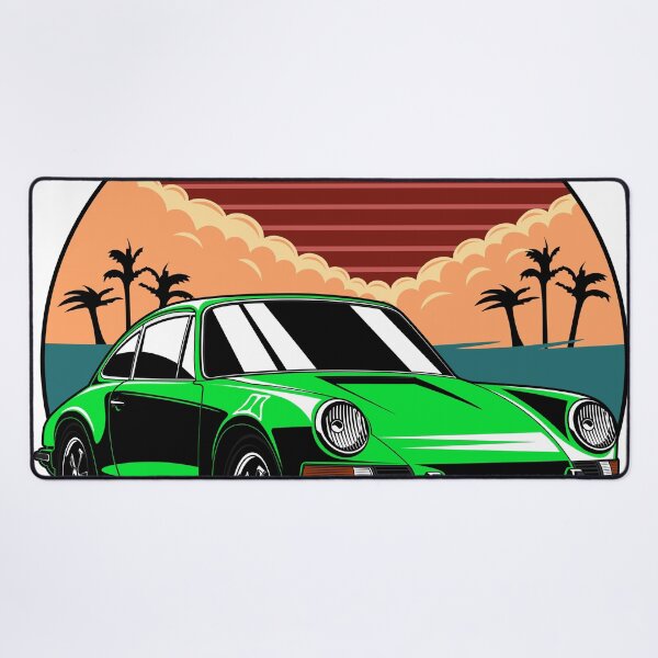 Item preview, Green vintage car designed and sold by dipoernomo.