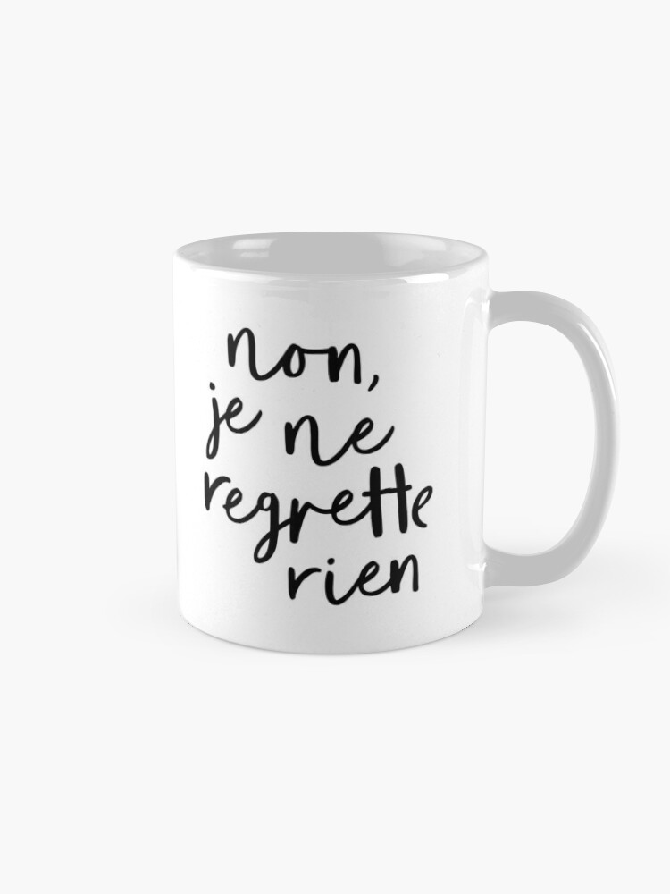 Mug cher Père-Noël, je ne regrette rien – BABUPOD - Objets