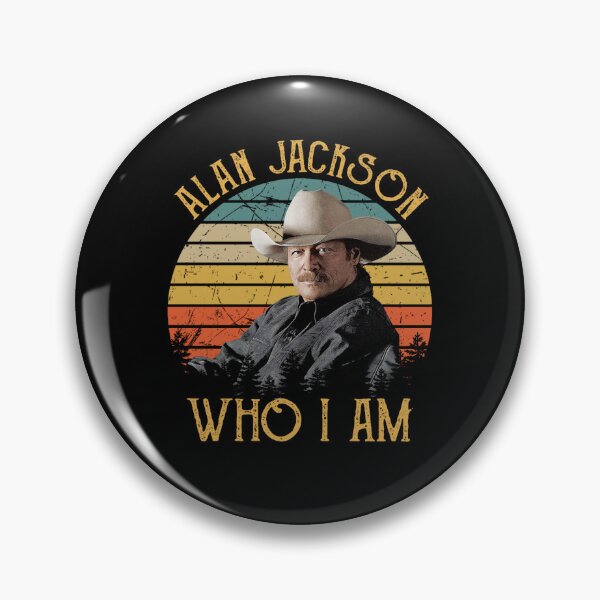 Item preview, Alan Jackson Who I Am Gift Fan designed and sold by CandyAyannaA.