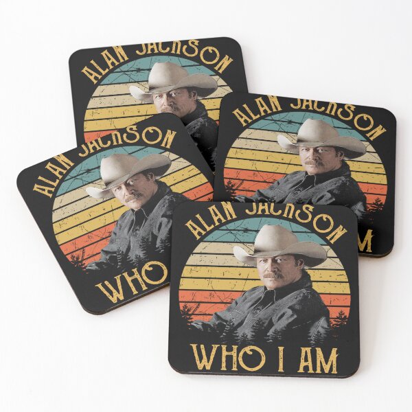 Item preview, Alan Jackson Who I Am Gift Fan designed and sold by CandyAyannaA.