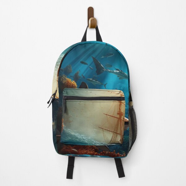 Item preview, Ship and underwater life 3 designed and sold by Art by Lilia.