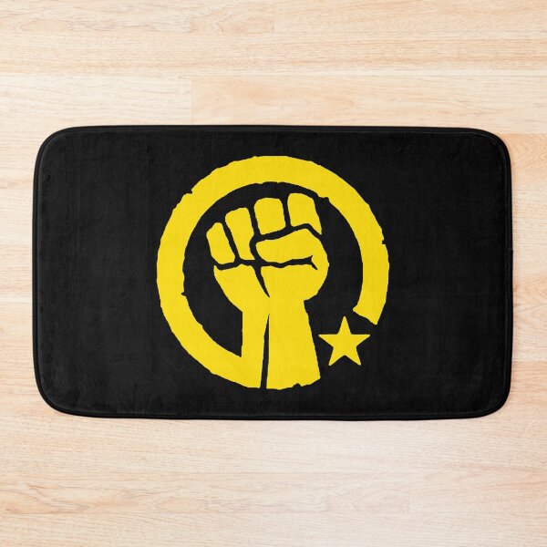 Item preview, Yellow Raised Fist - Resist designed and sold by Thelittlelord.