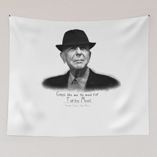 Item preview, Leonard Cohen Inspirational Quote designed and sold by KarsenJoeyArtS.
