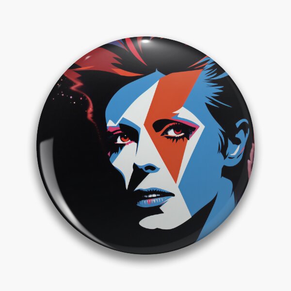 Item preview, Aladdin Sane, David Bowie vector art designed and sold by sillynonsense.