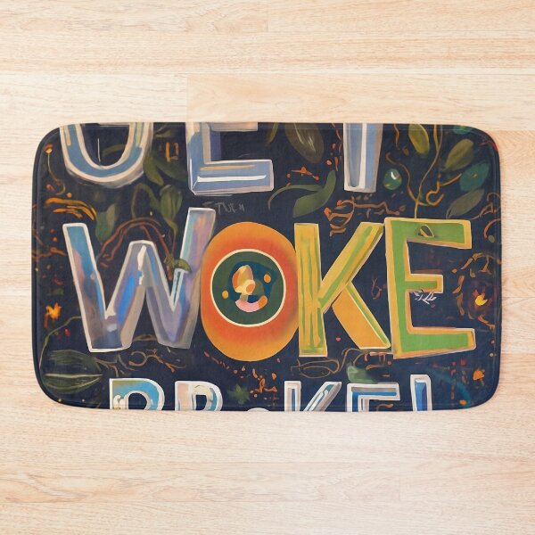 Item preview, Get WOKE go broke designed and sold by Lefteris Betsis.