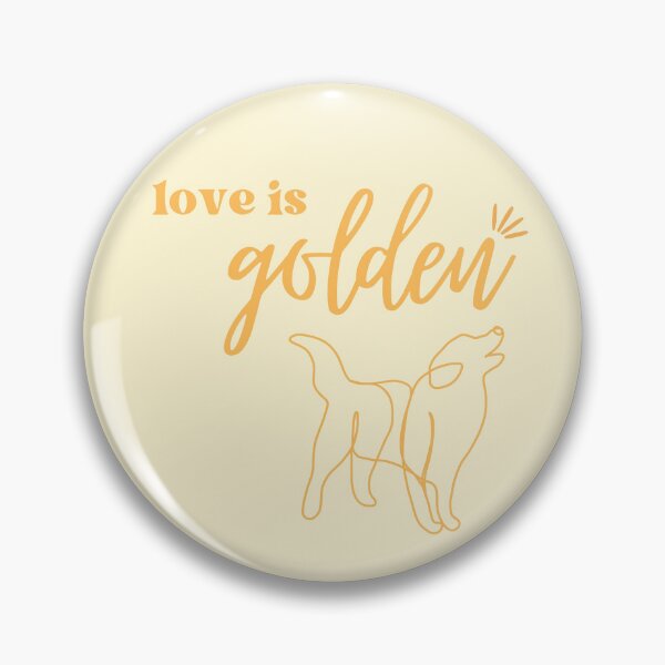 Item preview, Love is golden dog graphic designed and sold by chlocreatives.