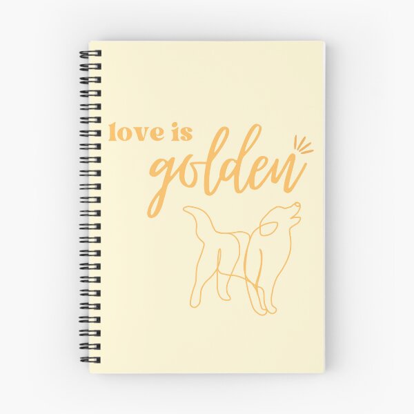 Item preview, Love is golden dog graphic designed and sold by chlocreatives.