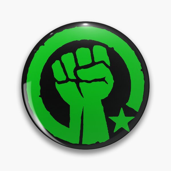 Artikelvorschau, Grüne sozialistische Faust entworfen und verkauft von Thelittlelord.