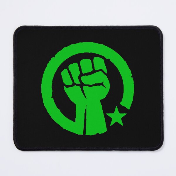 Item preview, Green Raised Fist - Resist designed and sold by Thelittlelord.