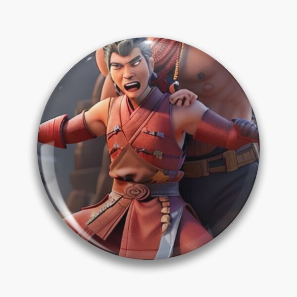 Item preview, Crimson Clash: An Intense Samurai Duel in 3D Animation Style designed and sold by Chukszy1.