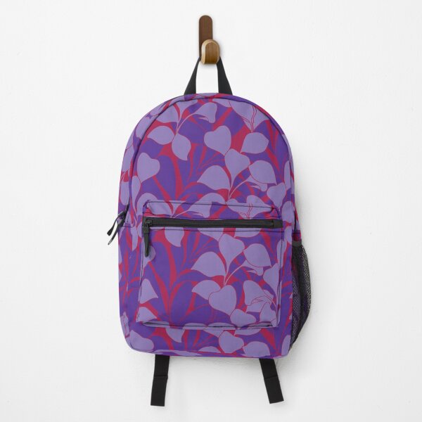 Item preview, Foliage purple version red background designed and sold by GENEST-V.