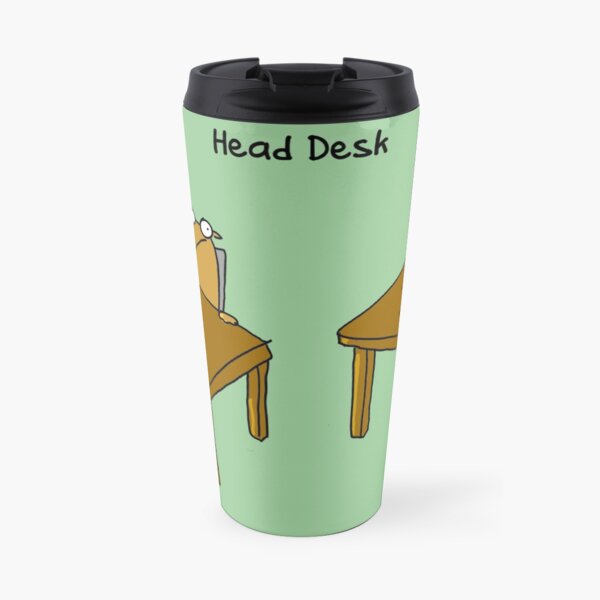 Head Desk Travel Mug
