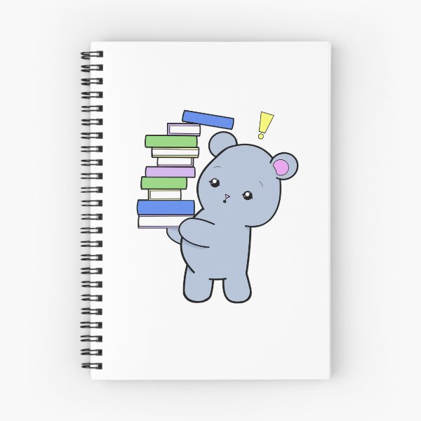 Item preview, Bookworm Bear - Stack of Books Falling designed and sold by sadfrogcreates.