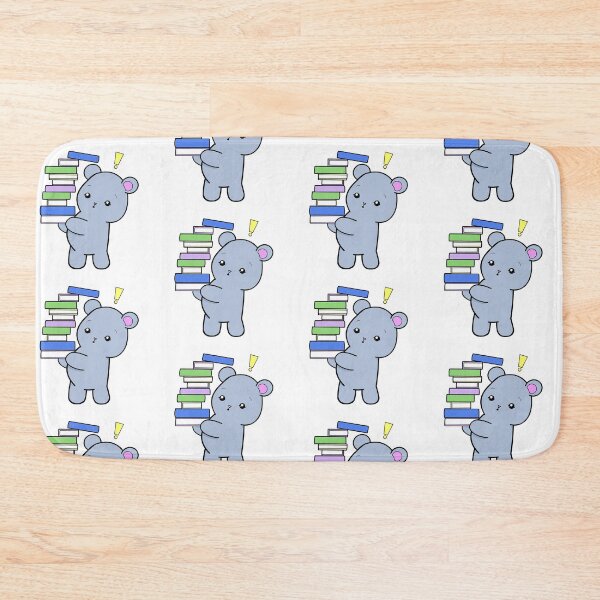 Item preview, Bookworm Bear - Stack of Books Falling designed and sold by sadfrogcreates.