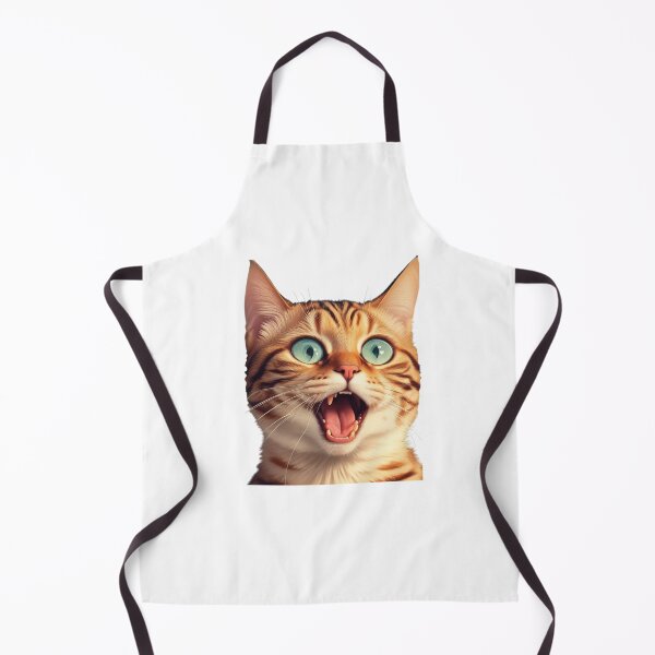 Item preview, SurprisedCat Funny T-Shirt for men, women and kids designed and sold by Nokart.