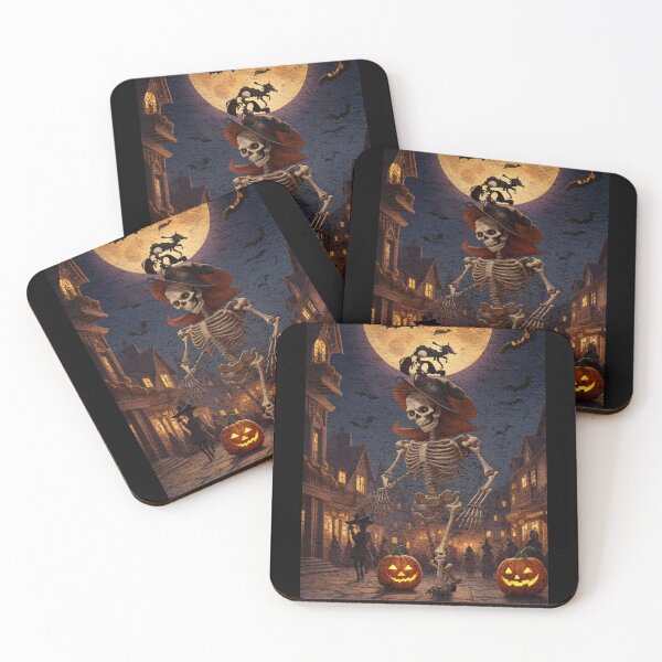 Item preview, Scary Skeleton With Grunge Effect  designed and sold by afoxcreative.